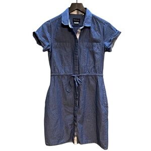 Barbour summer Tartan button up dress size 4